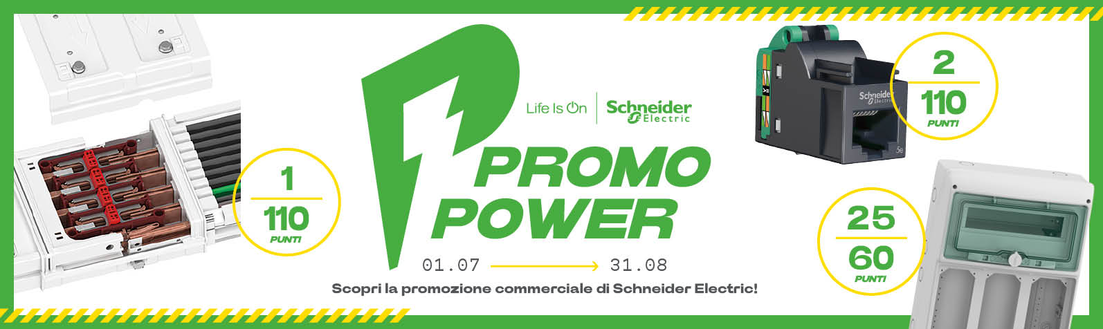 banner promo power schneider