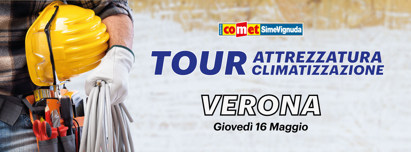 verona tour attrezzatura 16 maggio